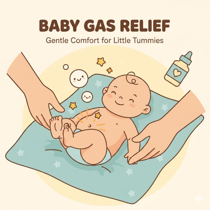 Natural Remedies for Baby Gas and Colic