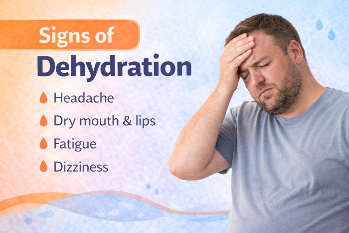 Dehydration Signs