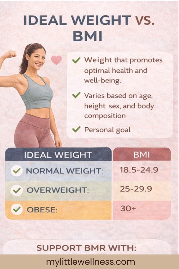 Ideal Weight vs BMI