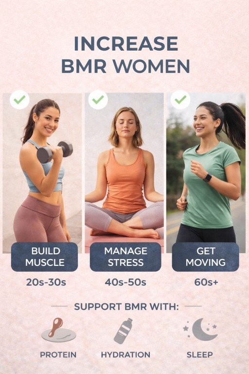 How to Increase Your BMR Naturally (Women's Guide)