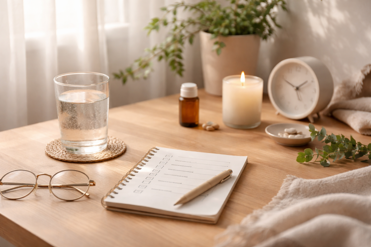 Sanjara wellness routine daily checklist