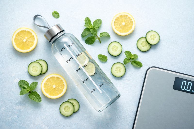 How much water to drink based on your body weight